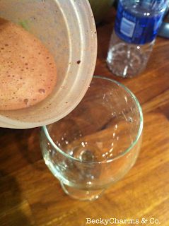 frozen hot chocolate with a blender bottle by beckycharms