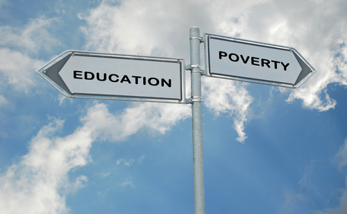 poverty vs education