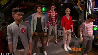 One Direction: 1D faz parte de iCarly