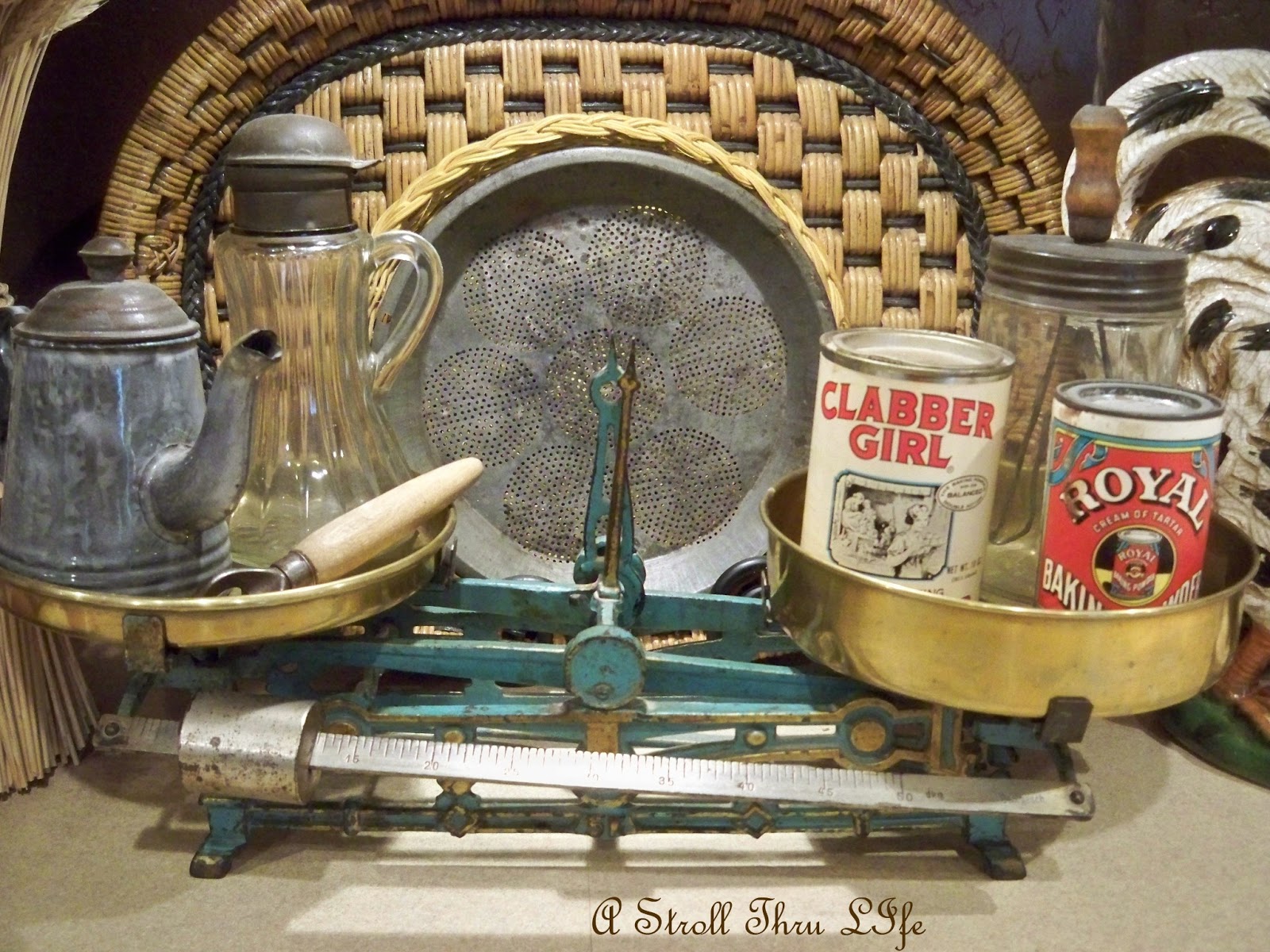 A Stroll Thru Life Antique Scales & Old Grocery Store