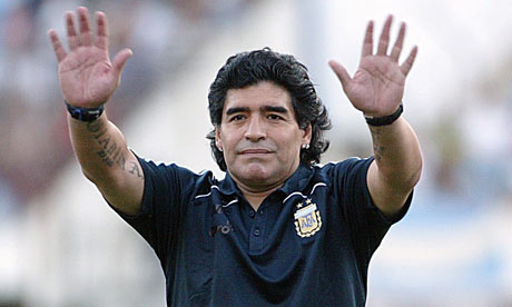 sports celebrity picture: Diego Maradona is a retired ...