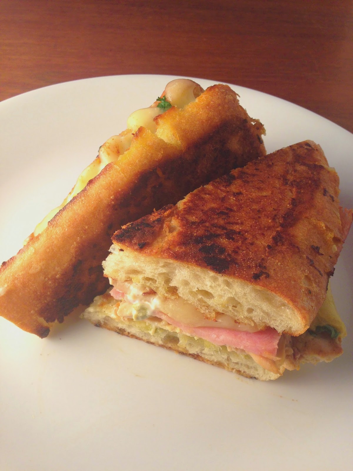 The Globe on my Plate: Thanksgiving Leftovers: Turkey Cuban Sandwich