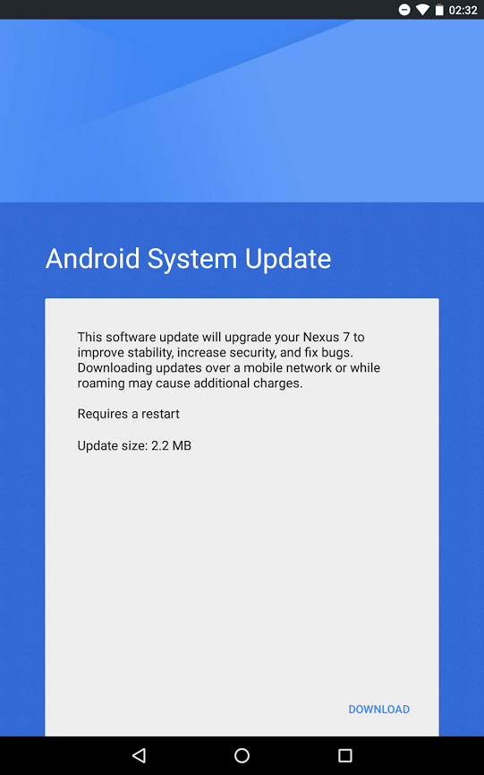 Nexus 7 Users Receiving First Android Marshmallow Ota Mra58u Kickedface