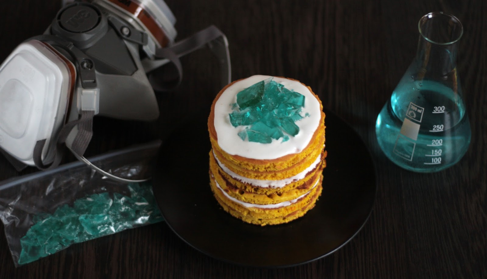 Pancake Stories: Breaking Bad Special - Pancakes With Blue Crystals Pancake Stories: Breaking Bad Special - Pancakes With Blue Crystals