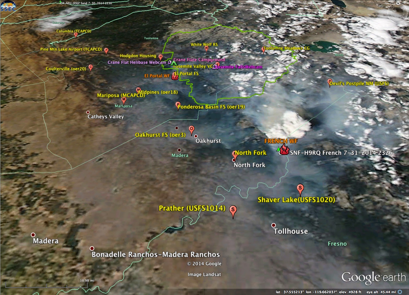 from the french wildfire check out this satellite imagery of the french fire plume from yesterday 8 1 at least 4000 acres have been consumed from the french wildfire check out this satellite imagery of the french fire plume from yesterday 8 1 at least 4000 acres have been consumed