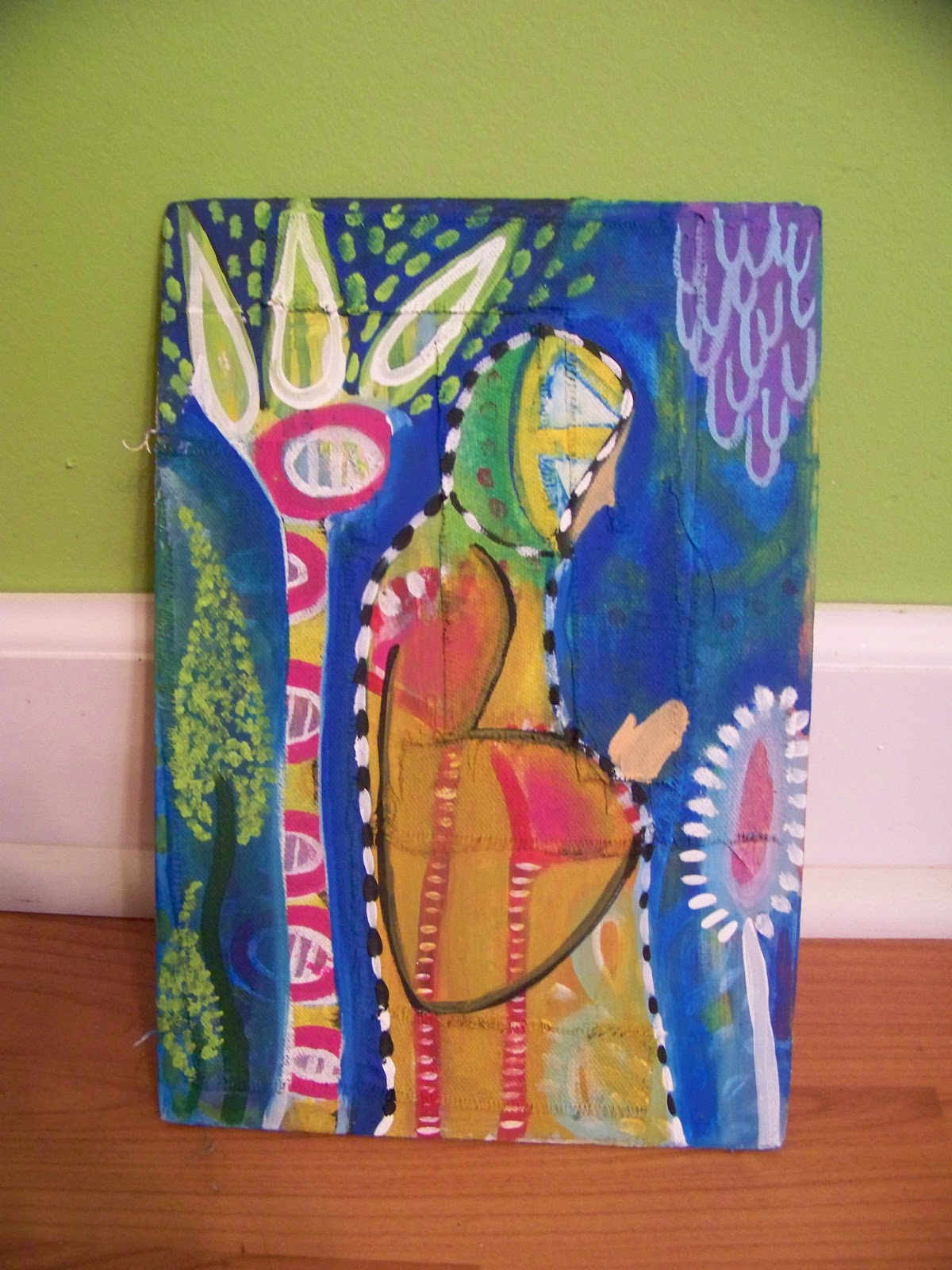 A Walk through the Black Woods.... Eclectic Art....so be it.