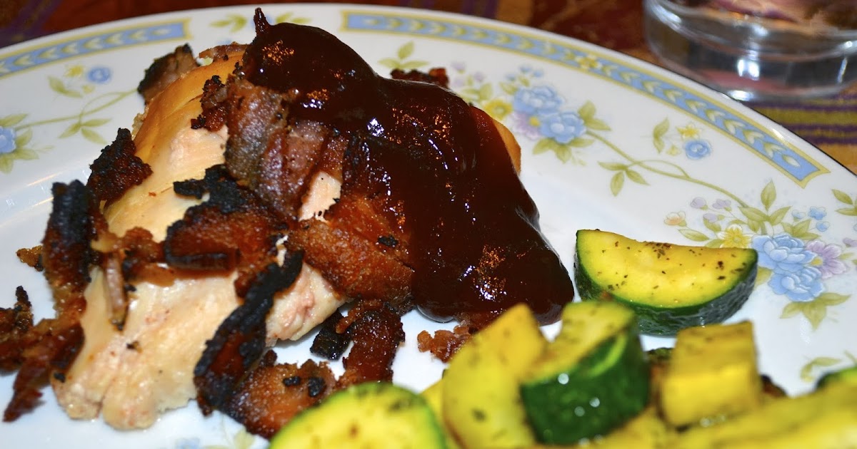 A Taste of Alaska Crock Pot Maple Bacon Wrapped Chicken