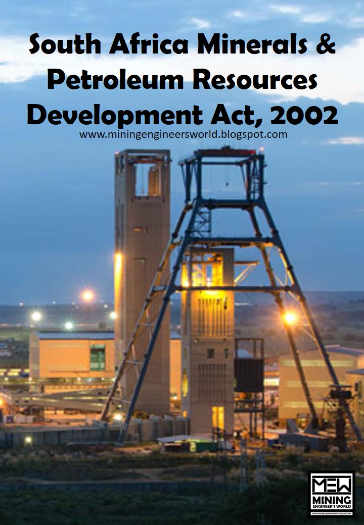 South Africa Minerals & Petroleum Resources Development Act, 2002