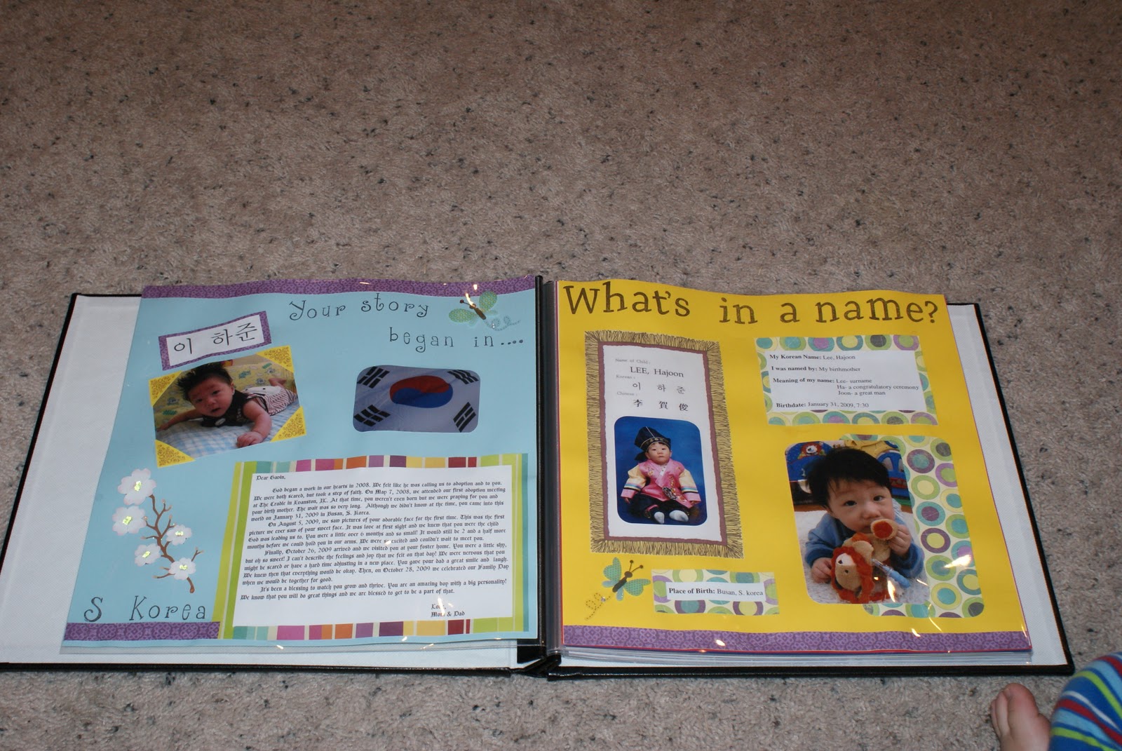 Adoption Lifebook