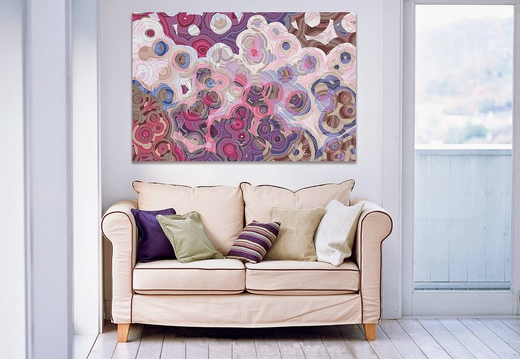 Home Decorating With Modern Art | Sweet Doll House