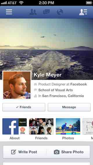Facebook, iPhone Applications Facebook, iPhone Applications