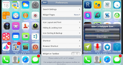 حول شكل هاتفك أندرويد إلى آيفون ios7