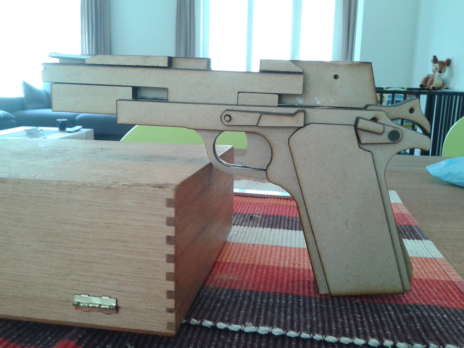 3D Printing, RC, CNC & Laser Projects blowback rubber band gun