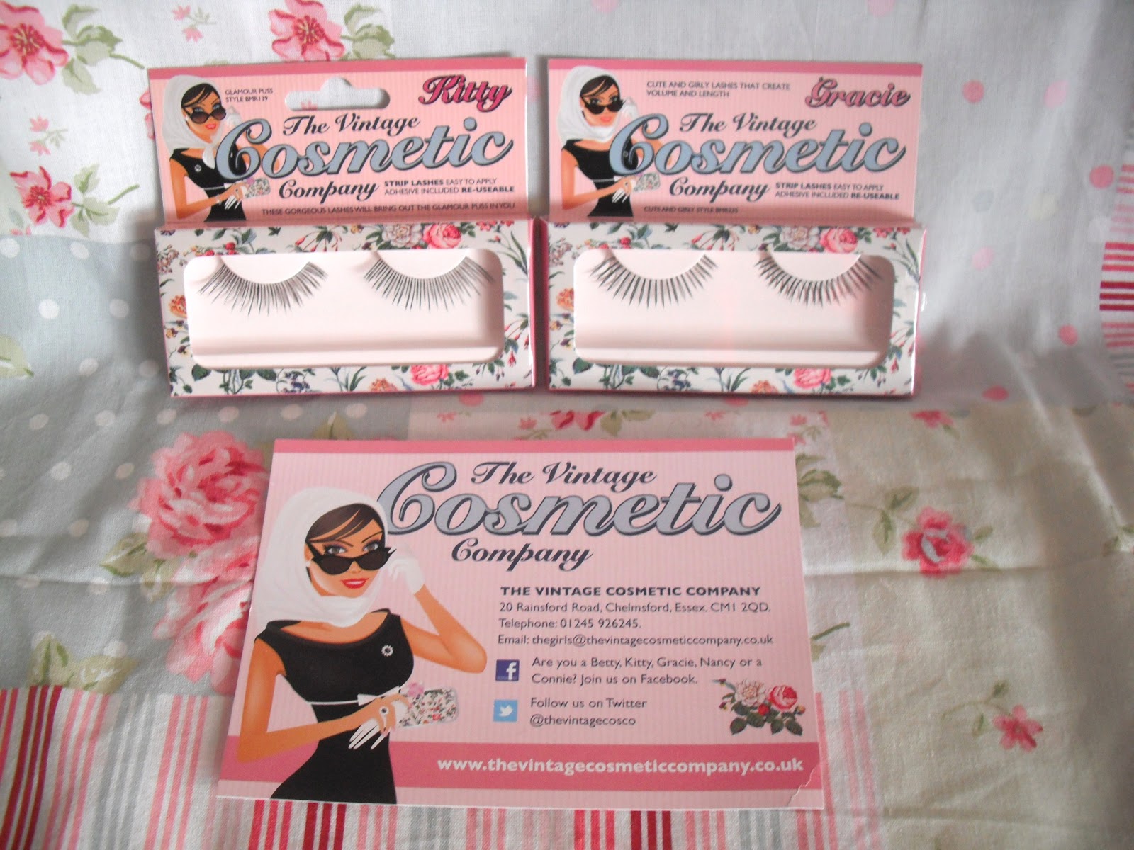 False Eyelashes by The Vintage Cosmetic Company.. ♥ Victoria's