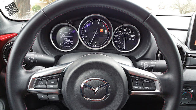 2016 Mazda MX-5 Miata gauges