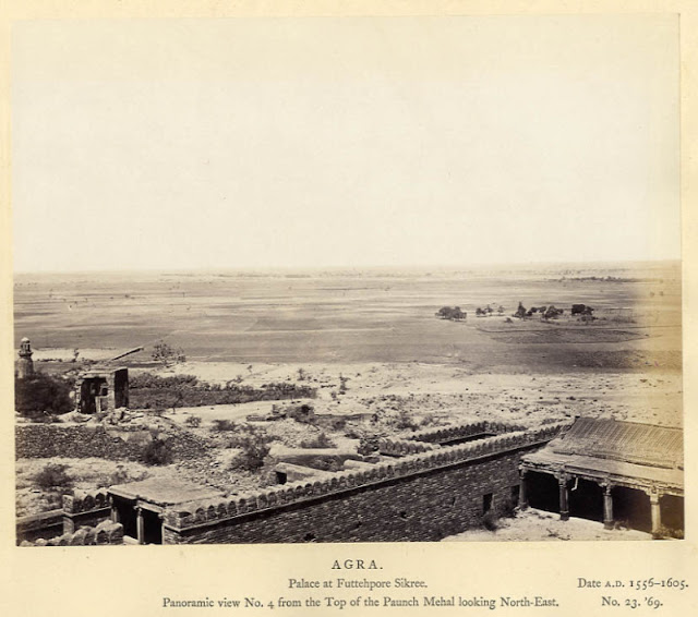 Panorama+View+of+Fatehpur+Sikri%252C+Agra+1860%2527s+2