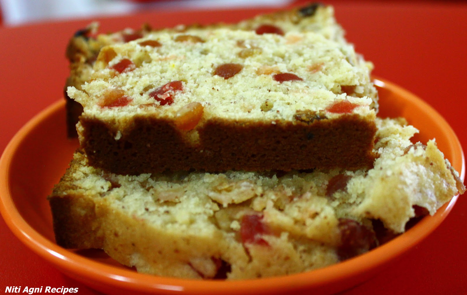 Niti Agni Recipes: Fruit Cake (No alcohol)