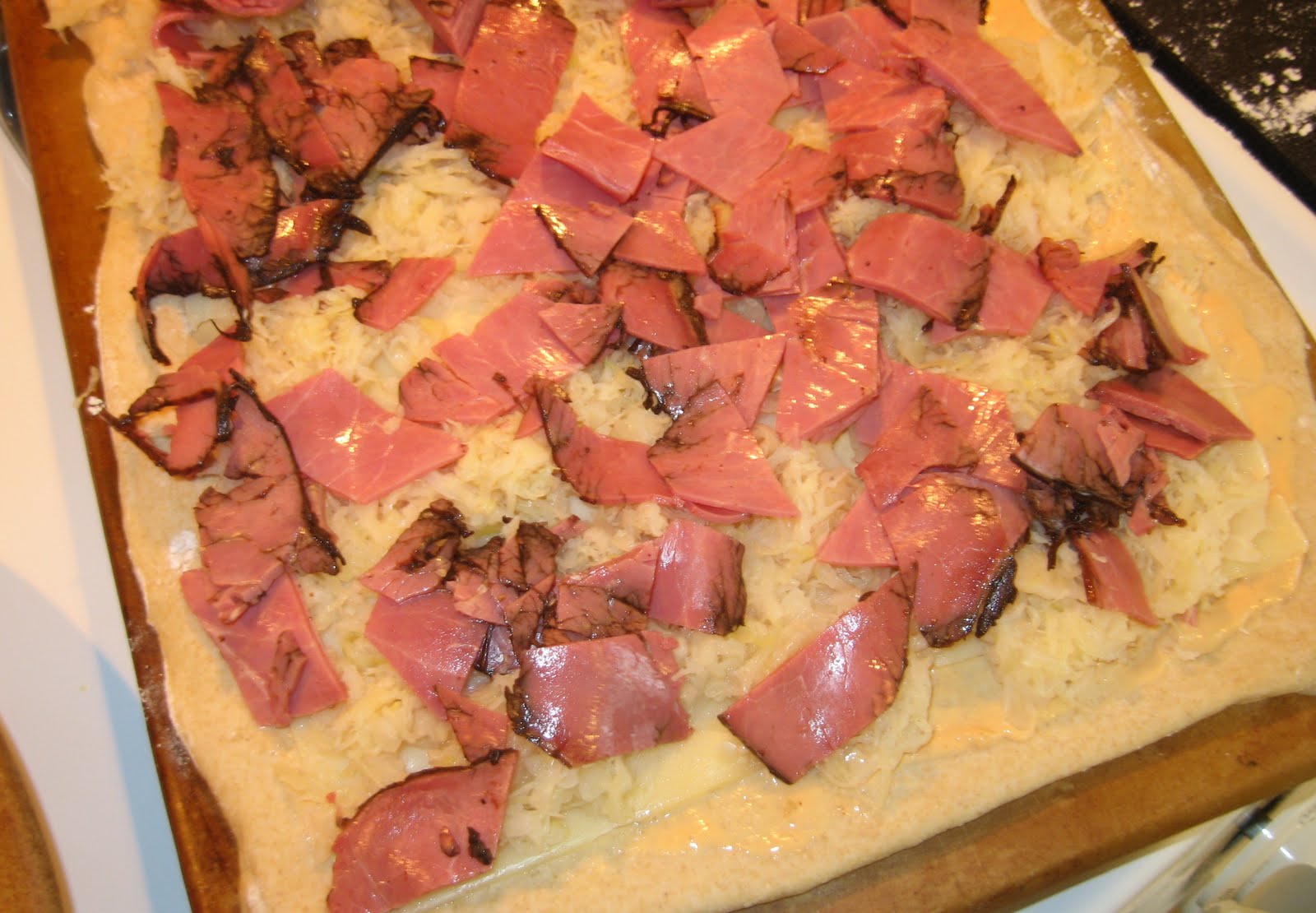 Pastrami Pizza