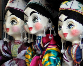 bukhara arts crafts, uzbekistan holidays 2014, uzbek puppets