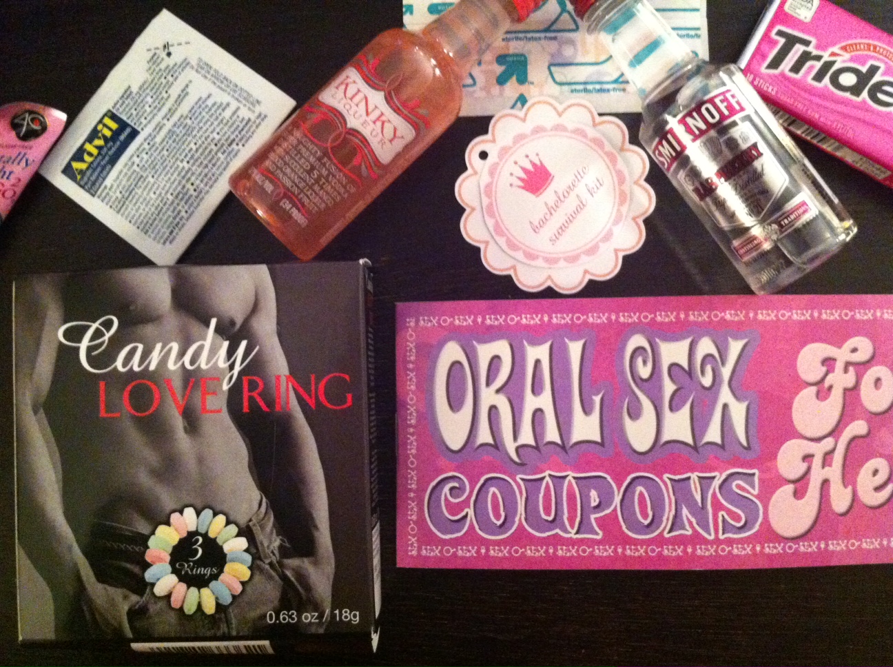 Just Lovely Bachelorette Survival Kits