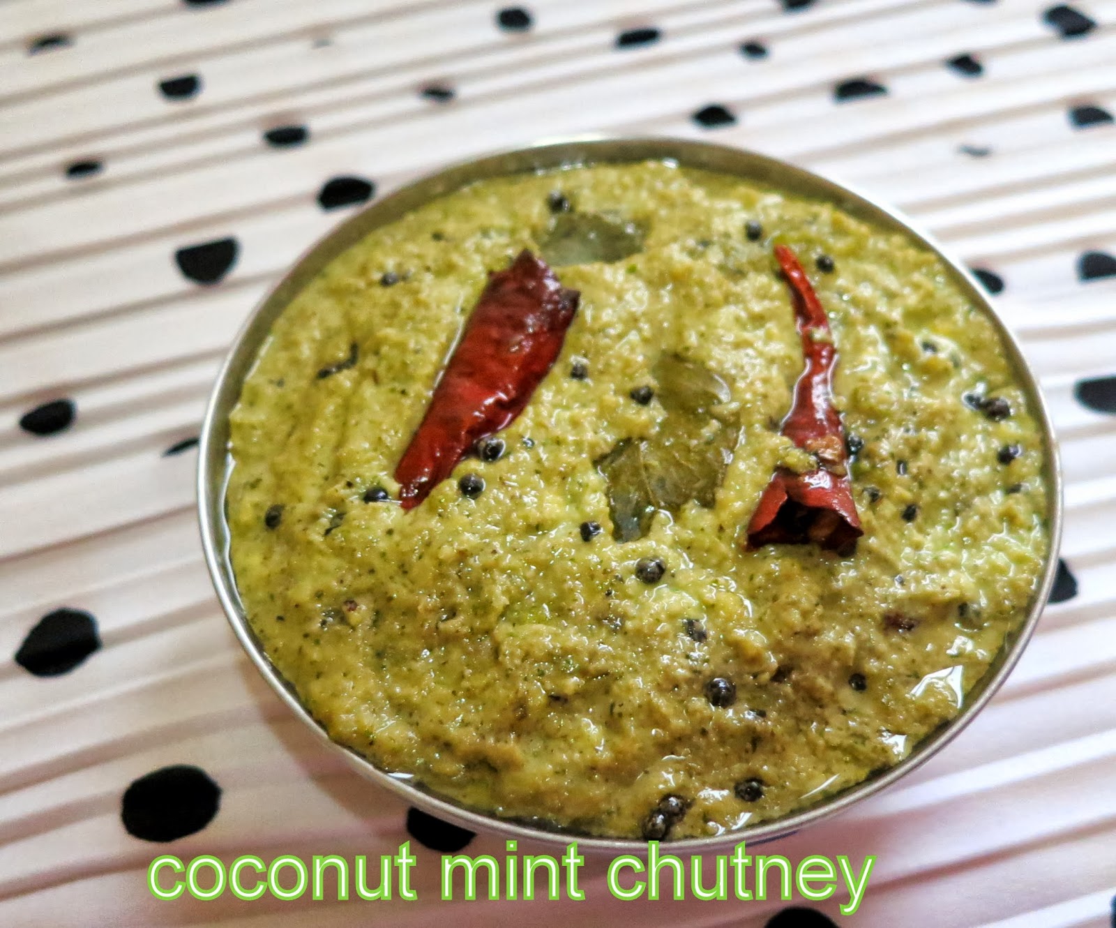 Simply Delicious Coconut Mint Chutney