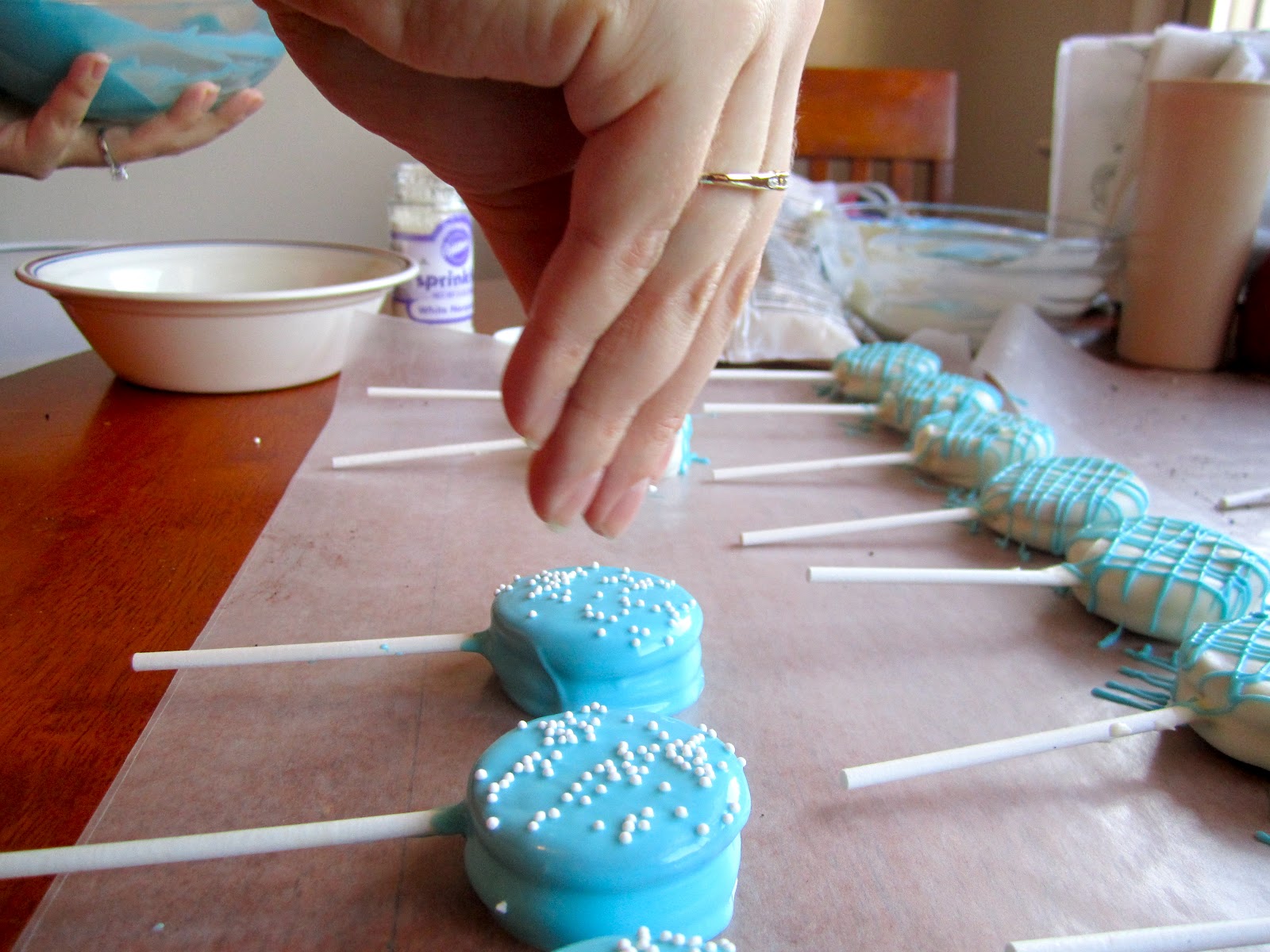 Made by Maria Oreo Pops!