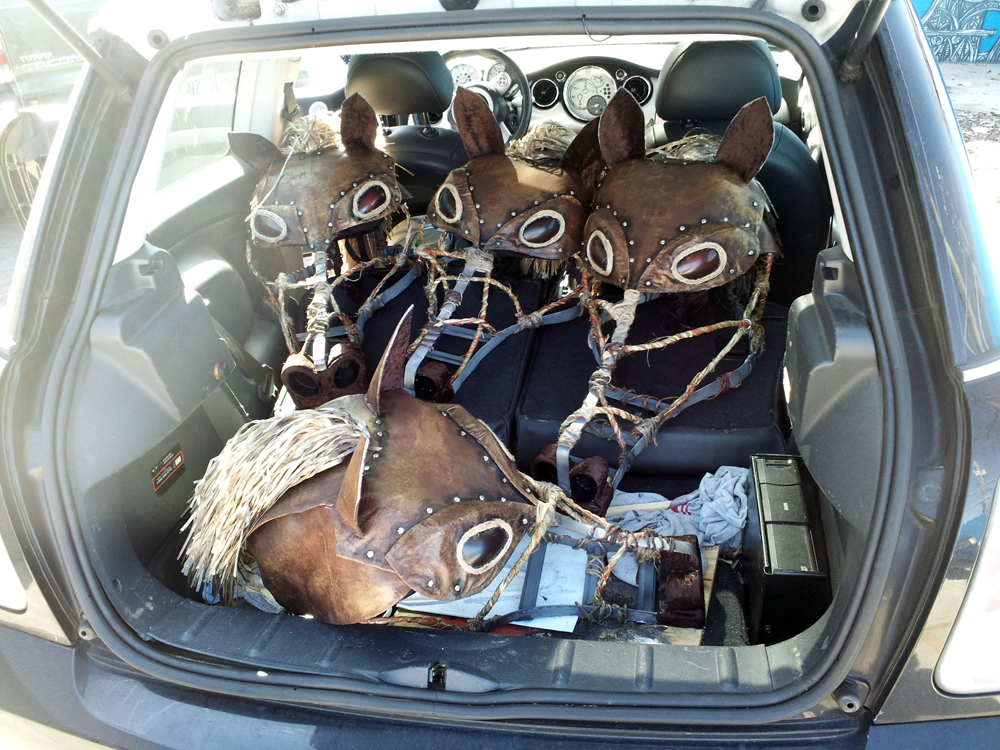 Ryan Bradburn Design and Creation Equus Horse Masks