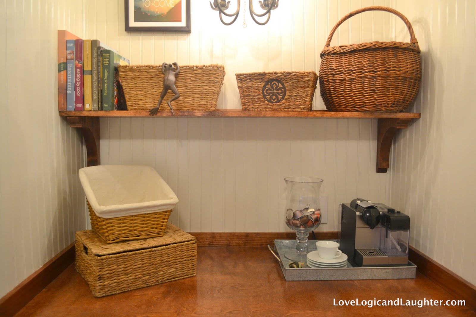 Our New Butler S Pantry Our Coffee Bar Turn A Closet Into A Bar