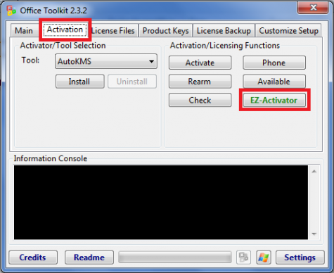 Activate Office Volume License 2010