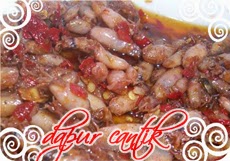 Sajian Balado Cumi Asin Mini ala Dapur Cantik Gambar Masakan Balado Cumi Asin Mini Dapur Cantik