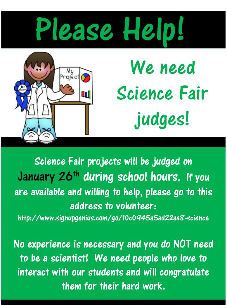 silver mesa elementary pta science fair judges needed science fair flyers