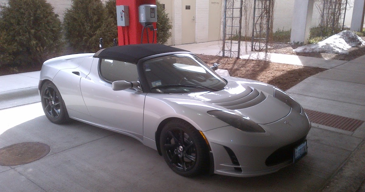 The Chicago Real Estate Local Tesla "pluggedin" at Old Orchard