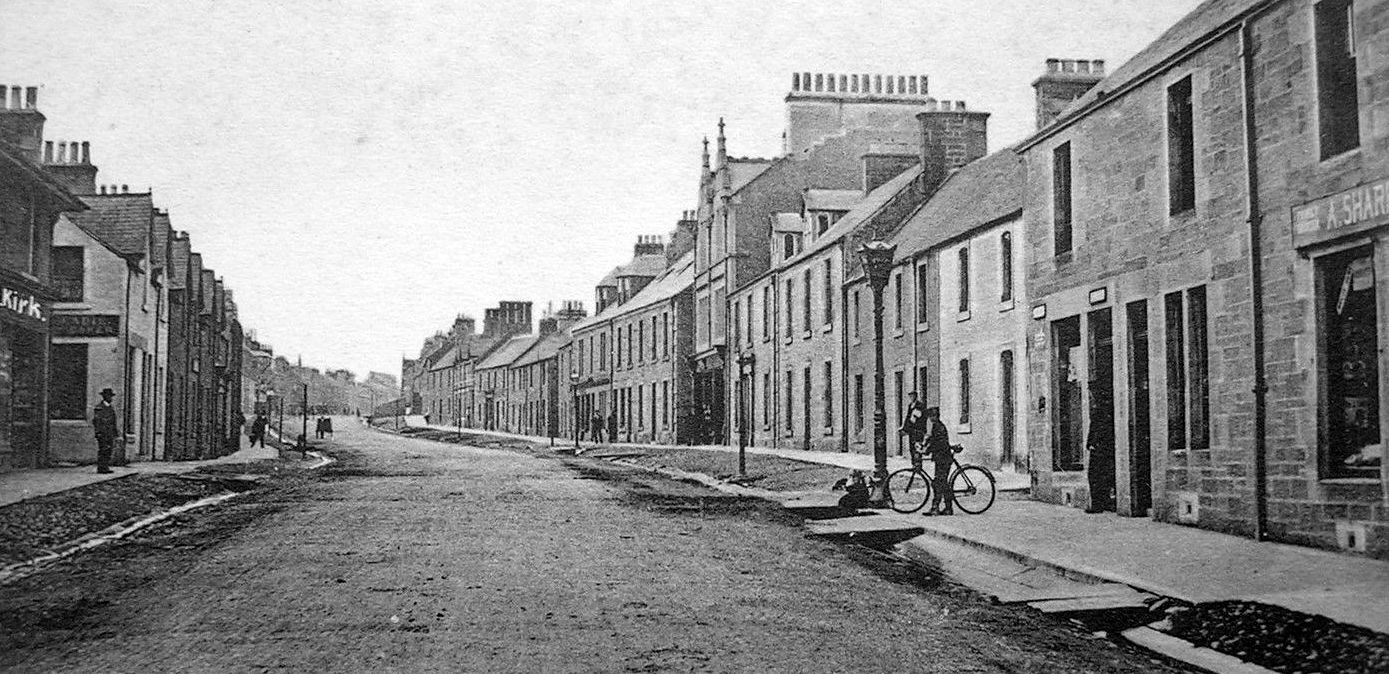 Tour Scotland Photographs Old Photographs High Street Auchterarder
