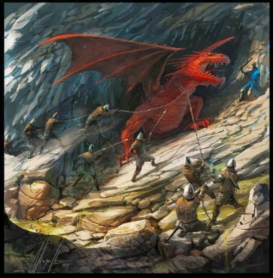 Ignacio Bazán Lazcano neisbeis deviantart illustrations card games fantasy Red dragon Ignacio Bazán Lazcano neisbeis deviantart illustrations card games fantasy Red dragon