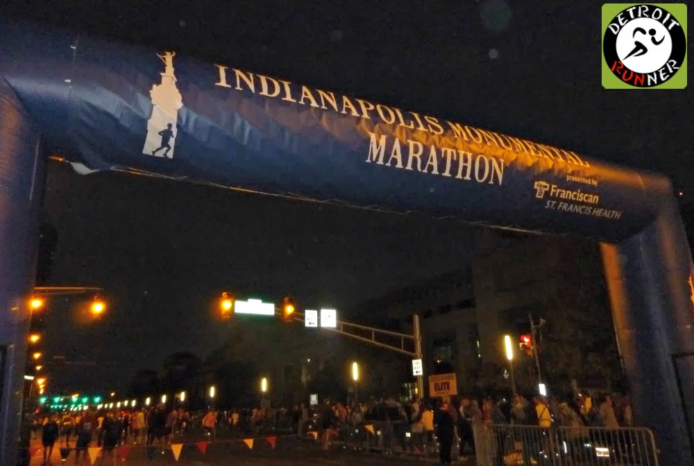 DETROIT RUNNER.... Indianapolis Monumental Marathon race review