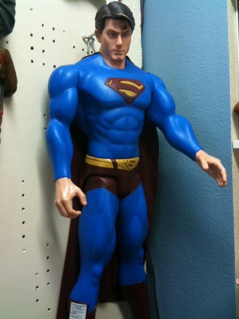 3 foot tall superman action figure