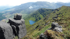 View to Coumduala from Knockanaffrin Ridge