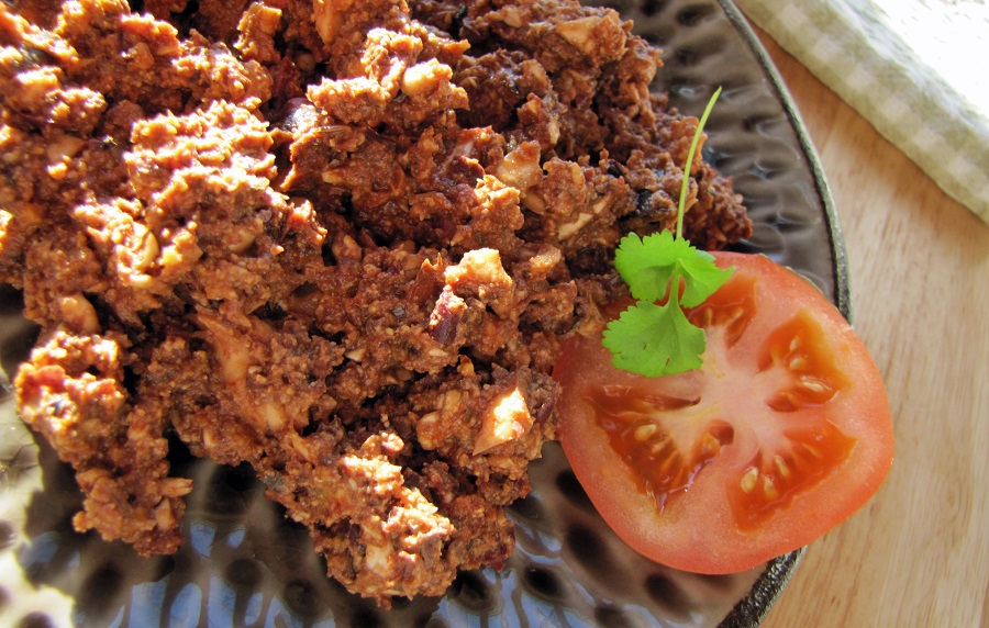 Raw Vegan Ground Meat Alternative Recipe Paleo Too!