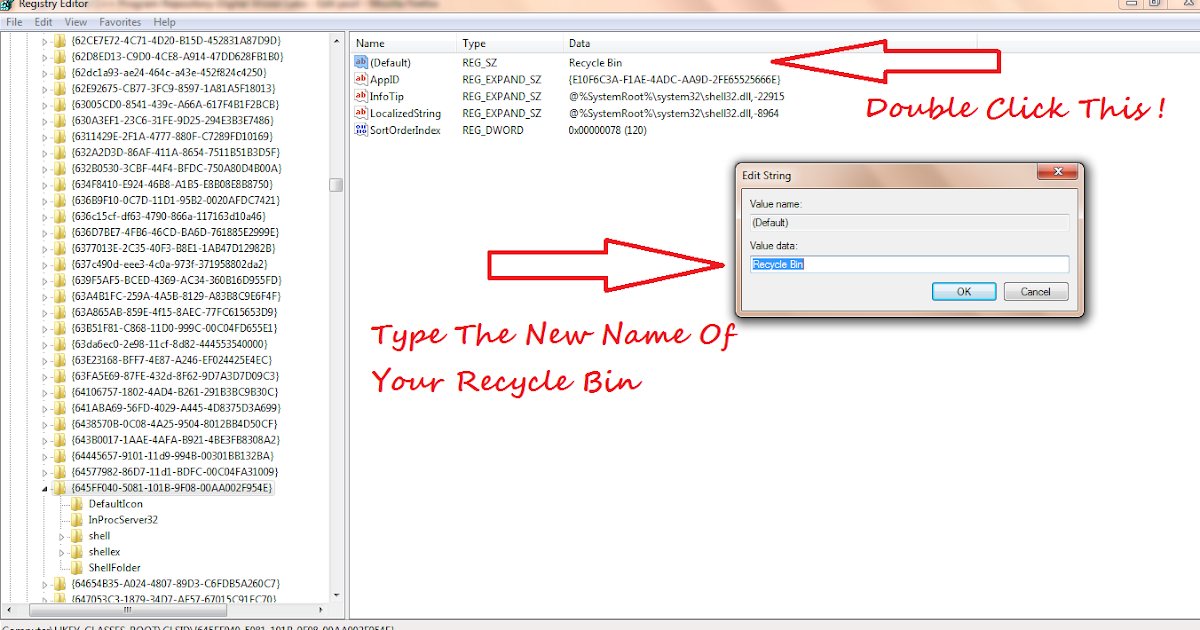 Digital iVision Labs! How to Rename Recycle Bin & My Computer in Windows