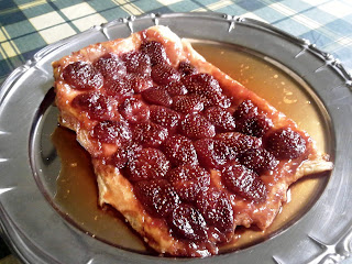 Tarta Tatín De Fresas
