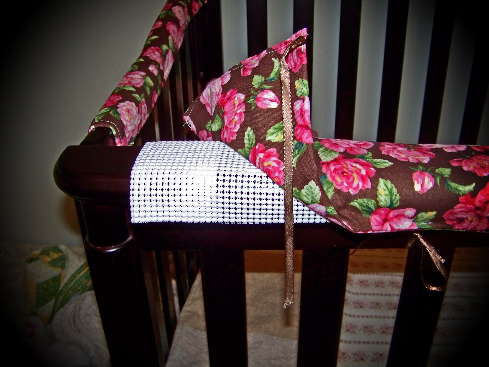 the story of us... DIY Crib Rail Protectors