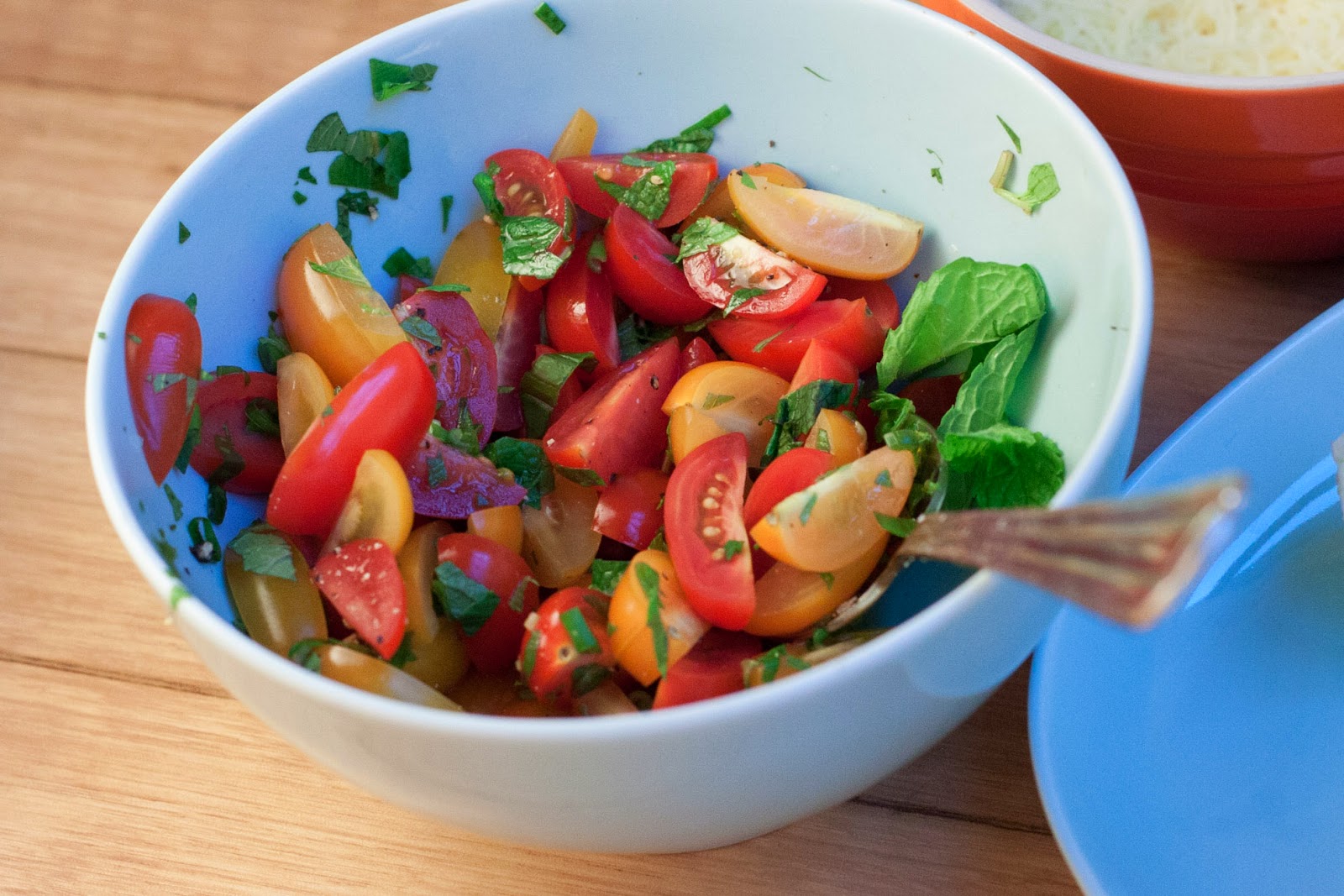 Simply Cooked Pastrami Wraps with Cherry Tomato Salsa