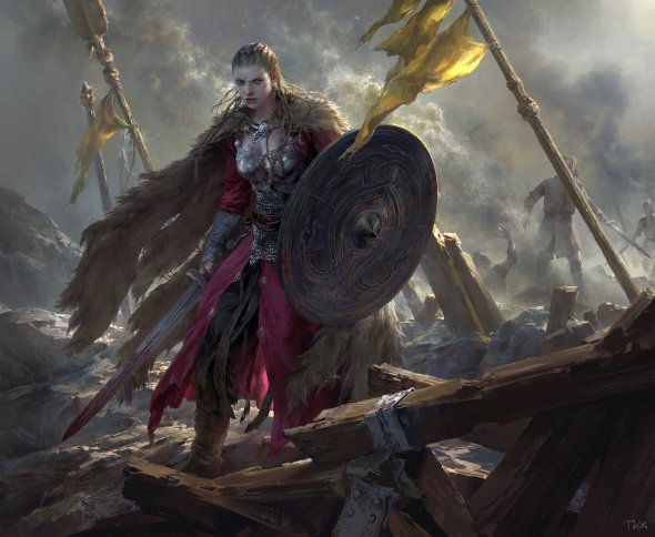 As incríveis e sombrias ilustrações de fantasia e mitologia de Tianhua Xu Tianhua Xu deviantart artstation ilustrações sombrias fantasia mitologias estilo chinês