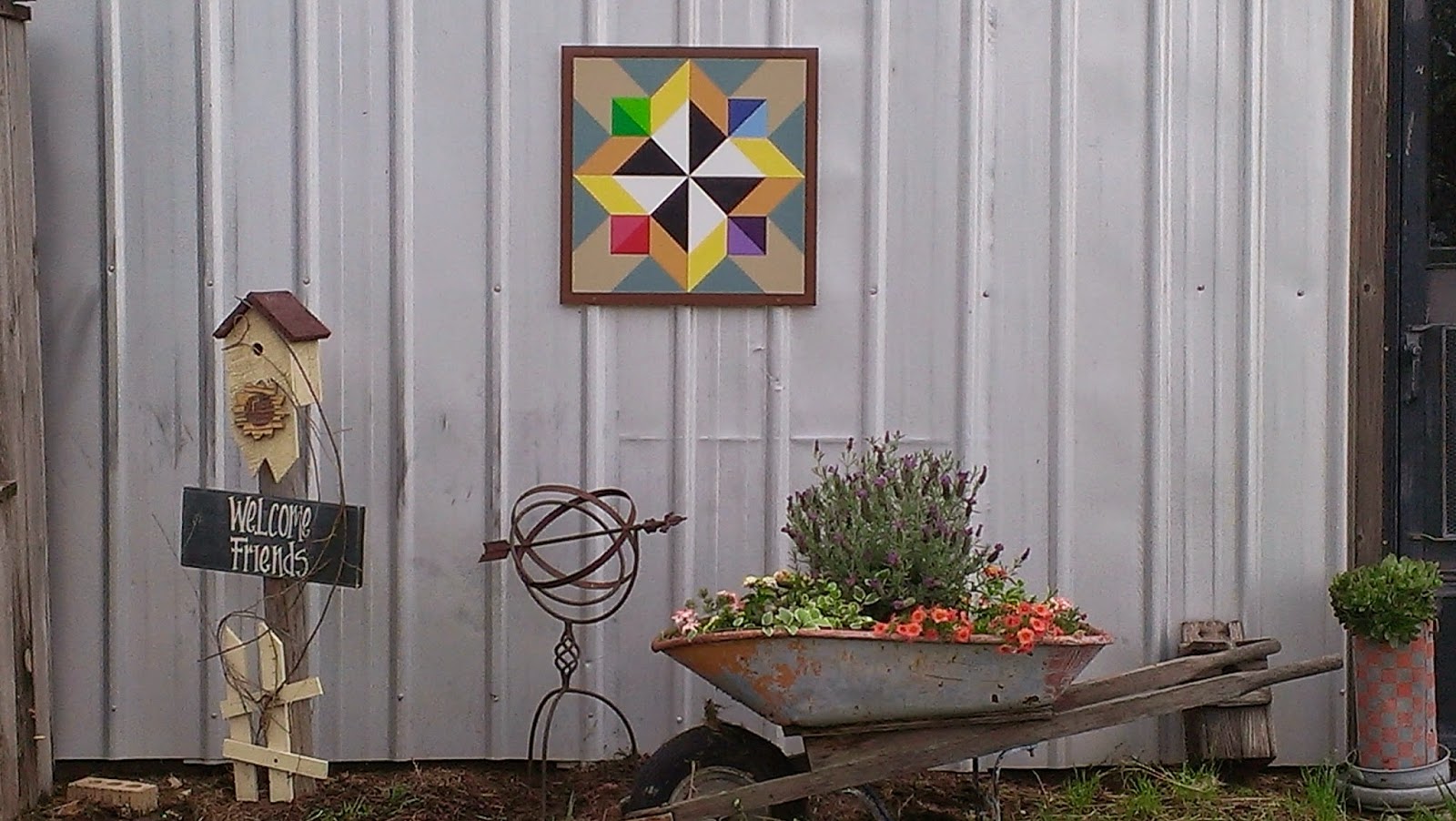 How To Hand Quilt Barn Quilt...........................