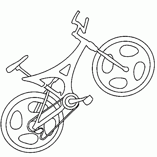 Bike Coloring Pages