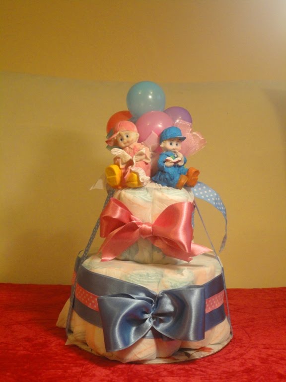 Tembel Adam Yaratıcı Olur ! ! . Bebek bezi pastası