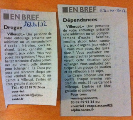 addiction rencontres