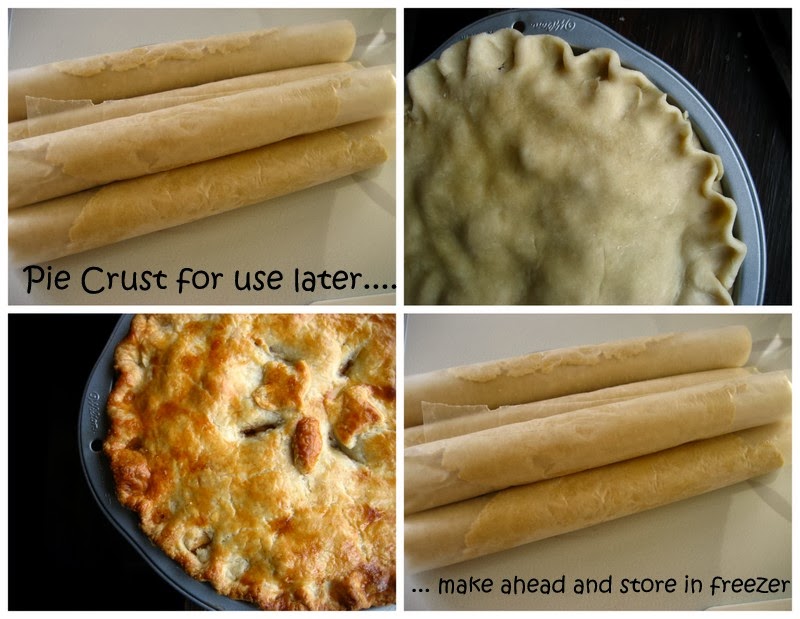 Home Cooking In Montana Make Ahead Homemade Pie Crust... store in freezer.