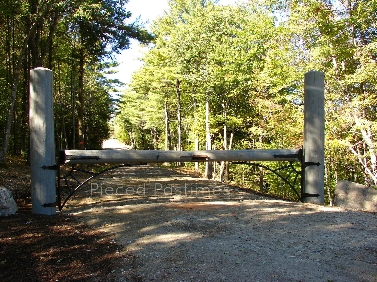 Pieced Pastimes Pole Gate Entrance Part 3 Completion