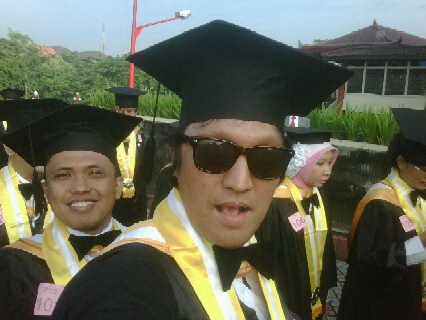 Pencapaian 'Kecil' Ikang Fawzi, Nilai "A" Bulat, MBA Ikang Fawzi dari UGM, Jan 2011